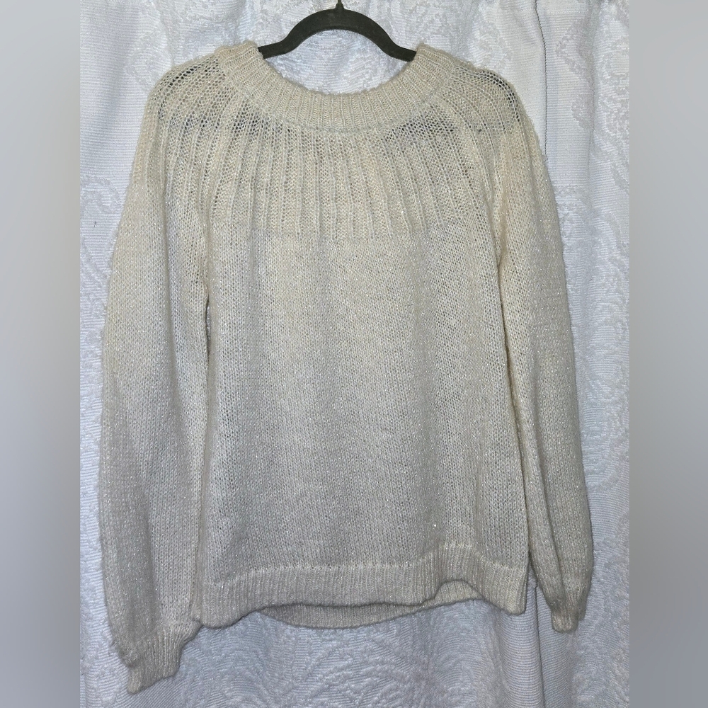 Cozy Cream Knit Sweater